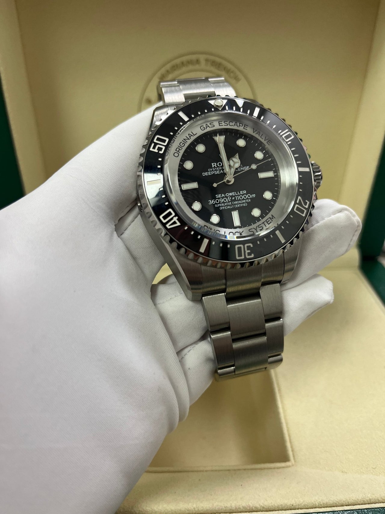 Rolex Sea-Dweller Deepsea Challenge Black Dial 50mm RLX Titanium 126067 - WatchesOff5thWatch