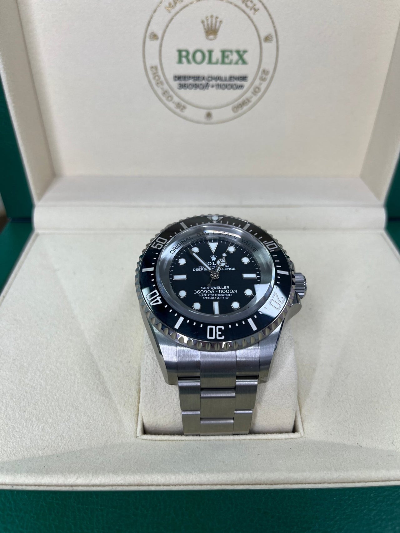 Rolex Sea-Dweller Deepsea Challenge Black Dial 50mm RLX Titanium 126067 - WatchesOff5thWatch