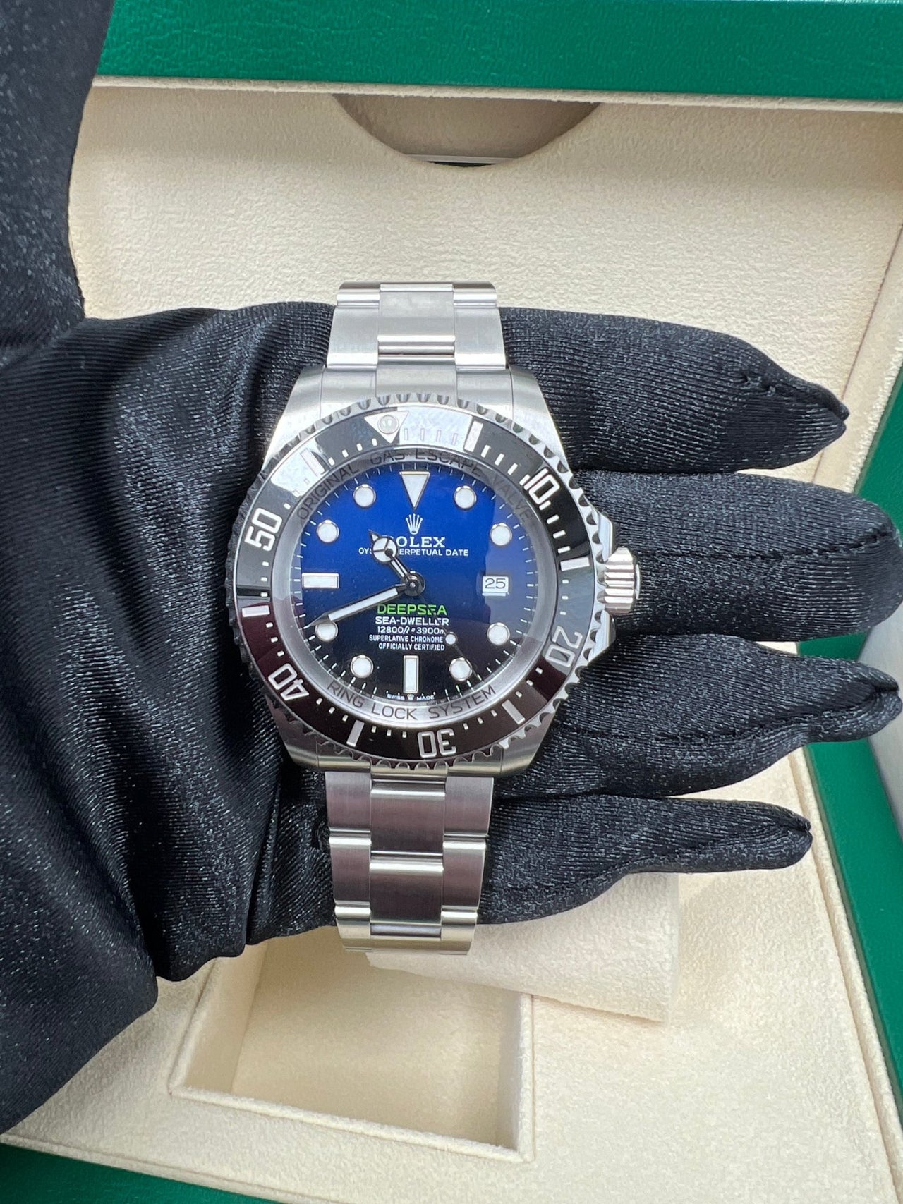 Rolex Sea-Dweller Deepsea Stainless Steel 44 - James Cameron Blue Dial (Ref# 126660) - WatchesOff5thWatch