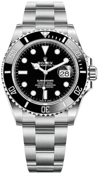 Thumbnail for Rolex Submariner 41mm Stainless Steel Date Watch - Black Dial (Ref# 126610LN) - WatchesOff5thWatch