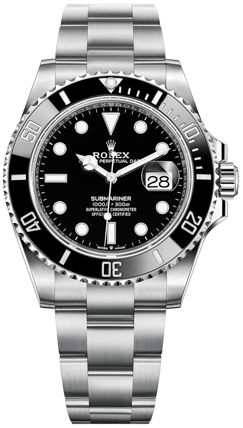 Rolex black submariner 41mm Outlet