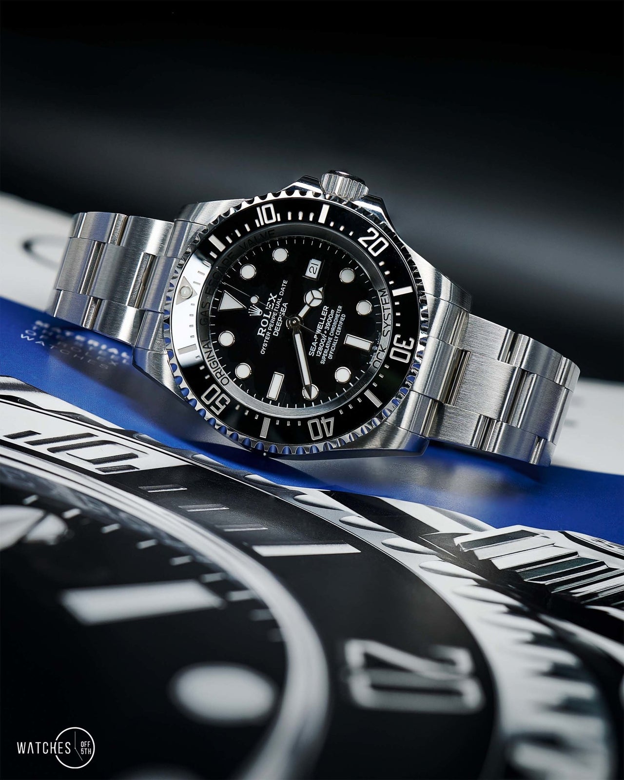 Rolex Submariner 41mm Stainless Steel Date Watch - Black Dial (Ref# 126610LN) - WatchesOff5thWatch