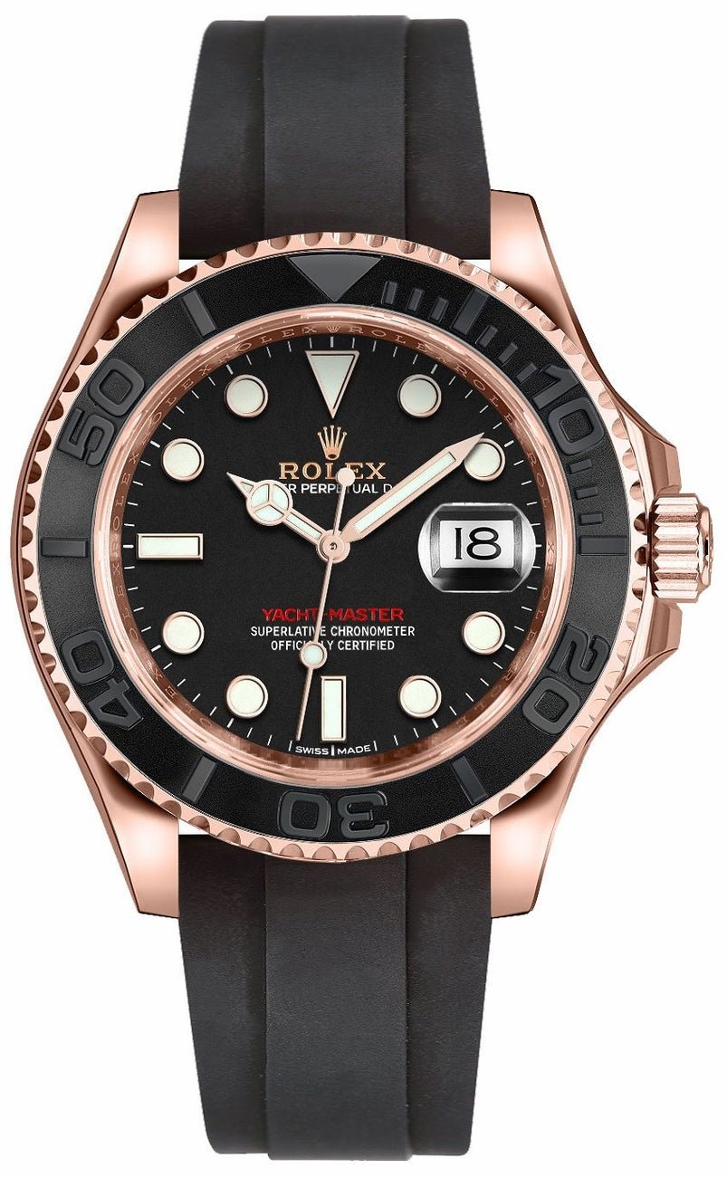 Rolex yachtmaster rosegold 37mm Clearance