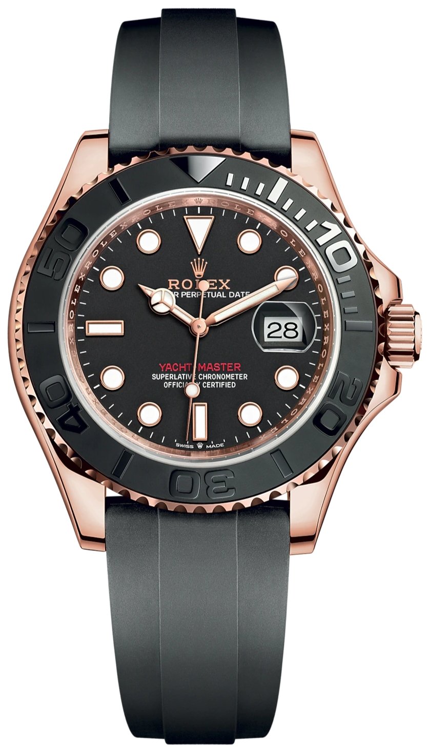 Rose gold rolex rubber band Outlet