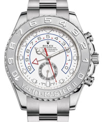 Thumbnail for Rolex Yacht-Master II White Gold / White Dial / 44mm Platinum Bezel 116689 - WatchesOff5th